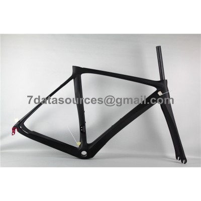 デローザ888カーボンファイバーロードバイク自転車フレームデカールなし-De Rosa Frame
