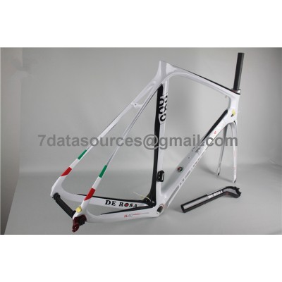 De Rosa 888 Carbon Fiber Road Bike Bicycle Frame white-De Rosa Frame