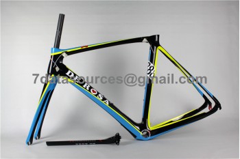 De Rosa 888 Carbon Fiber Road Bike Bicycle Frame Blue
