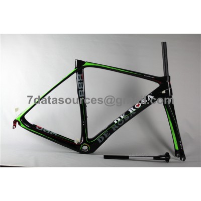 De Rosa 888 Quadro de bicicleta de bicicleta de estrada em fibra de carbono verde-De Rosa Frame