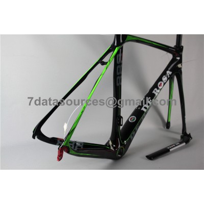 Telaio bici da strada De Rosa 888 in fibra di carbonio verde-De Rosa Frame