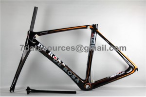 De Rosa 888 Carbon Fiber Road Bike Bicycle Frame Orange