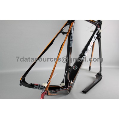 De Rosa 888 Carbon Rennrad Fahrradrahmen Orange-De Rosa Frame