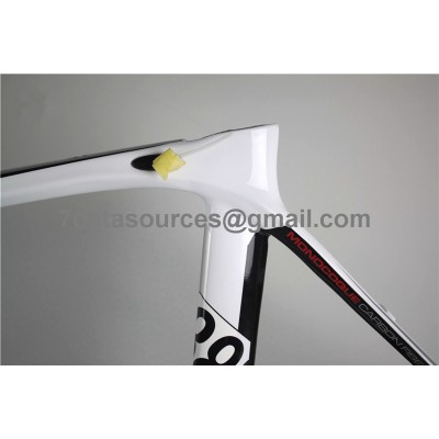De Rosa 888 süsinikkiust maanteeratta jalgrattaraam valge-De Rosa Frame