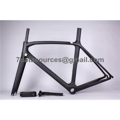 Look 695 Carbon Fiber Road Bike Bicycle Frame No Decals-Look Frame
