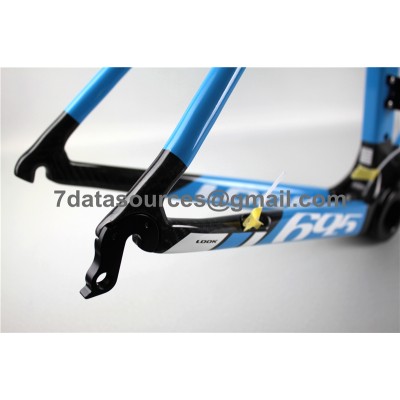 Look 695 Carbon Fiber Road Bike Bicycle Frame Blue-Look Frame