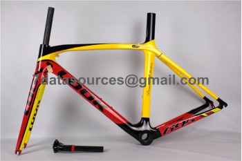 Look 695 Carbon Fiber Road Bike Bicycle Frame Yellow