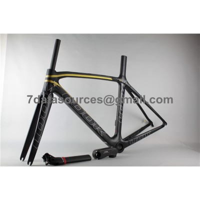 Look 695 Carbon Fiber Road Bike Bicycle Frame Gold Look Frame