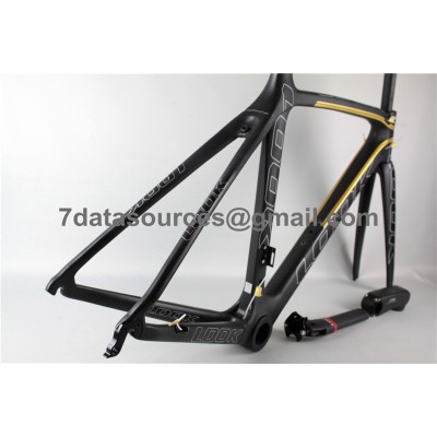 Look 695 Carbon Fiber Road Bike Bicycle Frame Gold-Look Frame