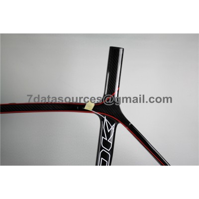 Look 695 Carbon Fiber Road Bike Bicycle Frame Red Linellae-Look Frame
