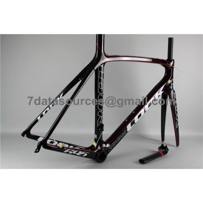 Look 695 Carbon Fiber Road Bike Bicycle Frame Red Linellae-Look Frame