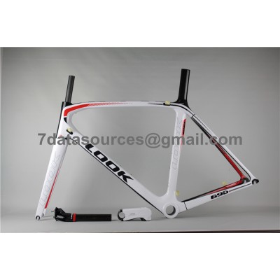 Look 695 Carbon Fiber Road Bike Bicycle Frame Red-Look Frame