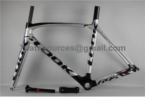 Look 695 Carbon Fiber Road Bike Bicycle Frame White & Black