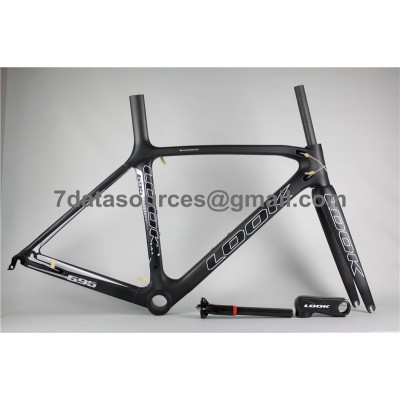 Look 695 Carbon Fiber Road Bike Bicycle Frame Black-Look Frame