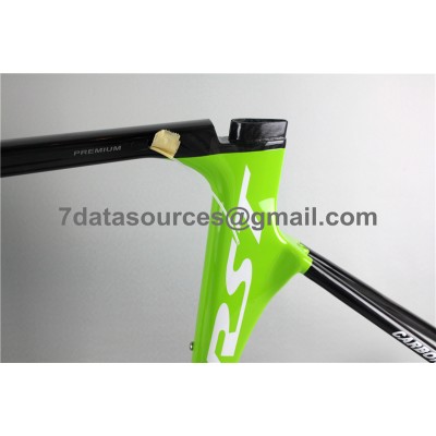 カーボンファイバーロードバイク自転車フレームMendiz RST Green-Mendiz Frame
