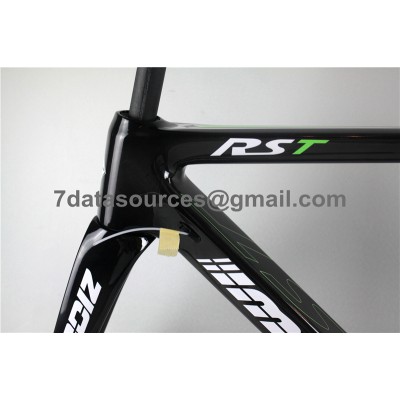 Telaio per bici da strada in fibra di carbonio Mendiz RST verde-Mendiz Frame