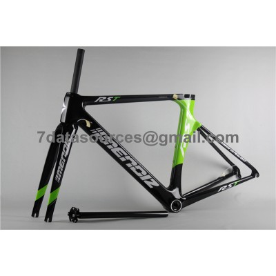 Carbon Fiber Road Bike Bicycle Frame Mendiz RST Green-Mendiz Frame