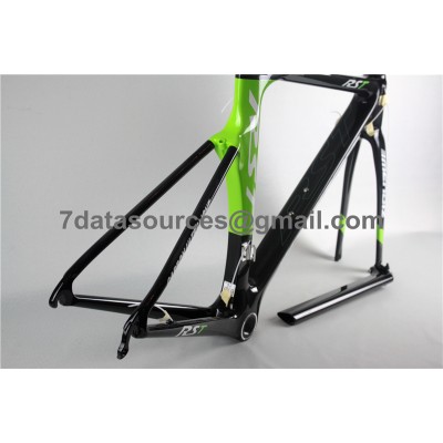 カーボンファイバーロードバイク自転車フレームMendiz RST Green-Mendiz Frame
