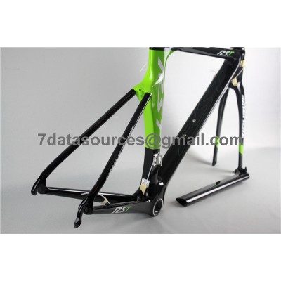 Cuadro de bicicleta de bicicleta de carretera de fibra de carbono Mendiz RST verde-Mendiz Frame