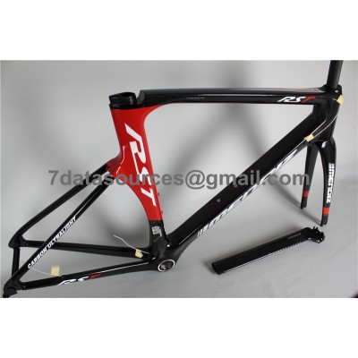 Telaio bici da strada in fibra di carbonio Mendiz RST rosso-Mendiz Frame