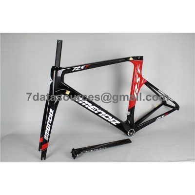 Carbon Rennrad Fahrradrahmen Mendiz RST Rot-Mendiz Frame