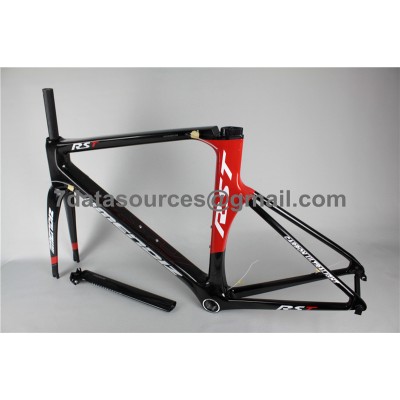 カーボンファイバーロードバイク自転車フレームMendiz RST Red-Mendiz Frame