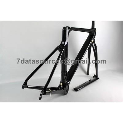 Quadro de bicicleta de bicicleta de estrada de fibra de carbono Mendiz RST sem decalques-Mendiz Frame