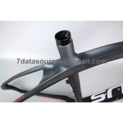 Cadre de vélo de montagne VTT VTT carbone rouge-Focus MTB Frame