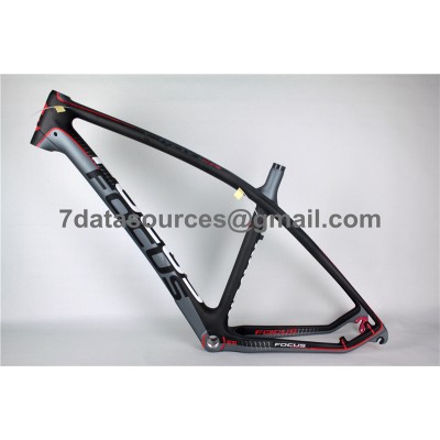 Mountain Bike Focus MTB Telaio per bicicletta in carbonio rosso-Focus MTB Frame