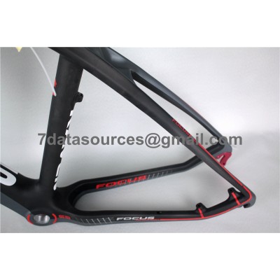 Mountain Bike Focus MTB Carbon Bicycle Frame Red-Focus MTB Frame