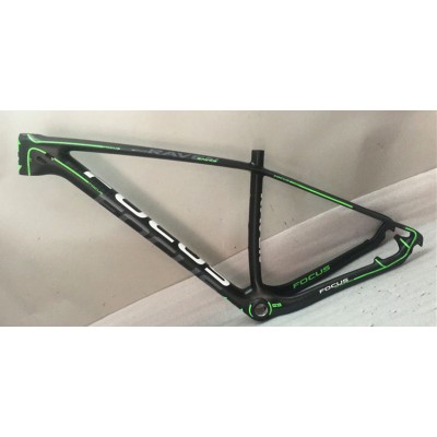 Telaio per bici da montagna Focus MTB in carbonio verde-Focus MTB Frame