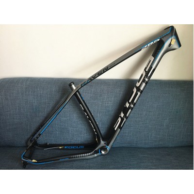 Mountain Bike Focus MTB Carbon Bicycle Frame Blue-Focus MTB Frame