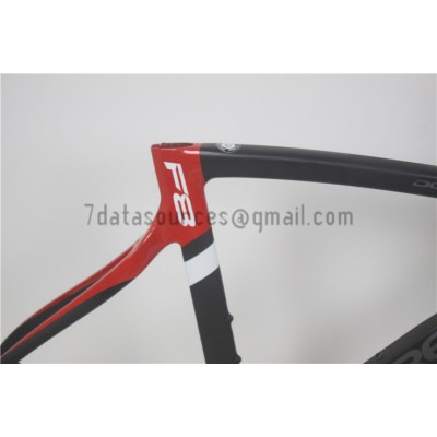 Pinarello Carbon Road Bike Bicicleta Dogma F8 Vermelho-Dogma F8