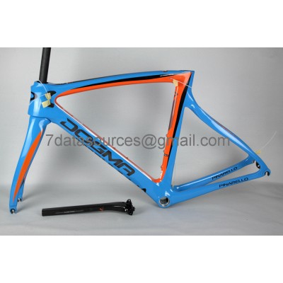 Pinarello Carbon Road Bike Cykel Dogma F8 Blue-Dogma F8