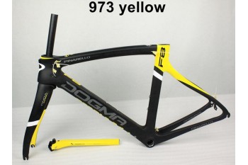 Pinarello Carbon Rennrad Fahrradrahmen Dogma F8 Gelb