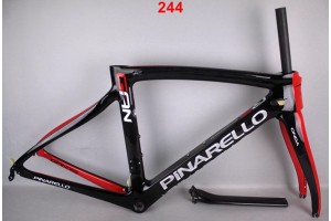 Bicicleta de drum Pinarello Carbon Bicicletă Dogma F8 Negru și Roșu