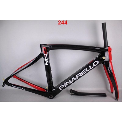 Pinarello Carbon Road Bike Bicicleta Dogma F8 Negro y Rojo-Dogma F8