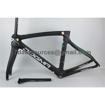 Pinarello Carbon Road Bike Cadru bicicletă Dogma F8 verde-Dogma F8