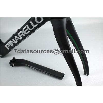 Pinarello Carbon maantiepyörän polkupyörän runko Dogma F8 Green-Dogma F8