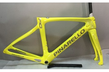 Pinarello DogMa F10 Carbon Road Bike Frame Yellow