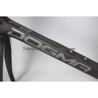 Pinarello Carbon kerékpárkerékpár Dogma F8 fekete-Dogma F8