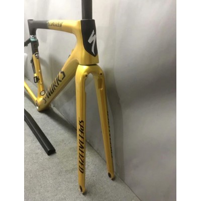 Рама велосипеда дорожного велосипеда из углеродного волокна SL6 специализированная-S-Works SL6 V Brake & Disc Brake