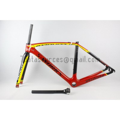 Cuadro de carbono especializado para bicicleta de carretera S-works SL5-S-Works SL5