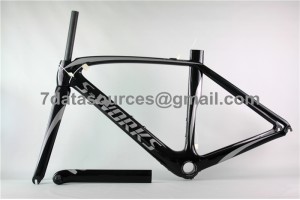 სპეციალიზებული Road Bike S-works ველოსიპედის კარბონის ჩარჩო Venge შავი