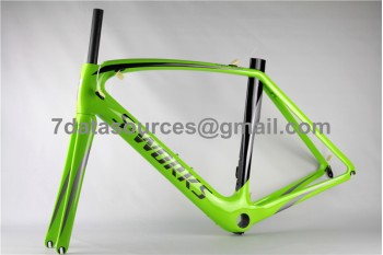 Specialized Road Bike S-works Bicycle Carbon Frame Venge Green