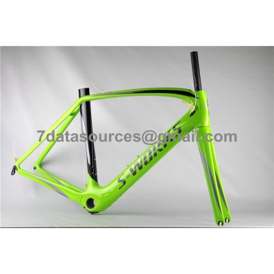 Specialized Road Bike S-works Bicycle Carbon Frame Venge Green-S-Works Venge