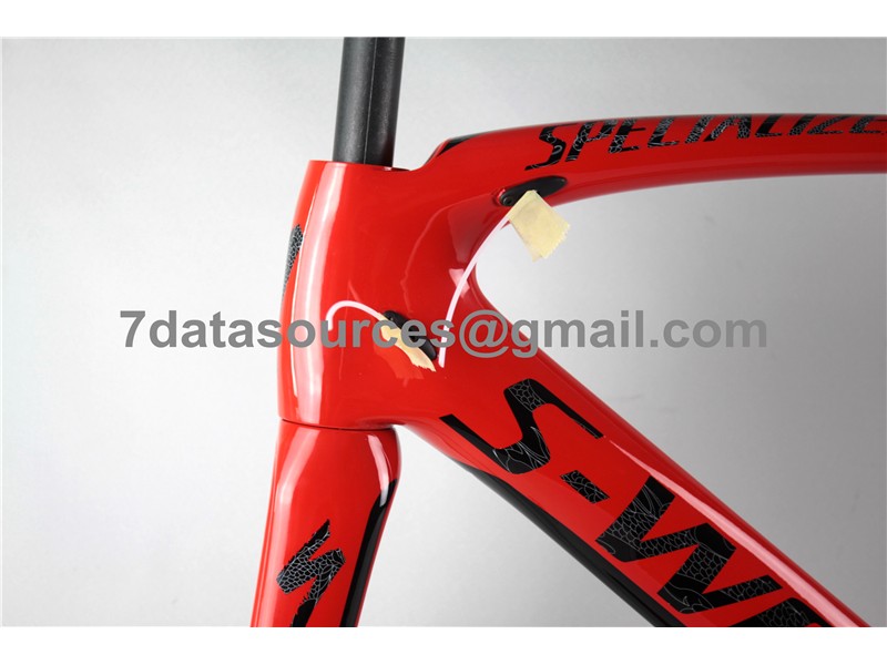 Specialized S Works Venge Vias Frameset Module Satin Carbon/Rocket Red size  54cm