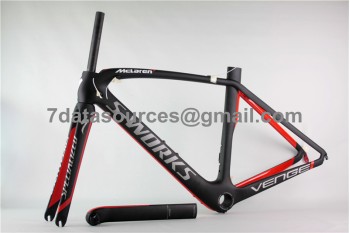 Vélo de route Specialized S-works Bicycle Carbon Frame Venge 52cm BSA Glossy