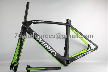 Silniční kolo Specialized S-works Karbonový rám kola Venge Green