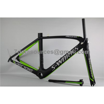 Специализированная дорожная велосипедная рама S-works Carbon Frame Venge Green-S-Works Venge